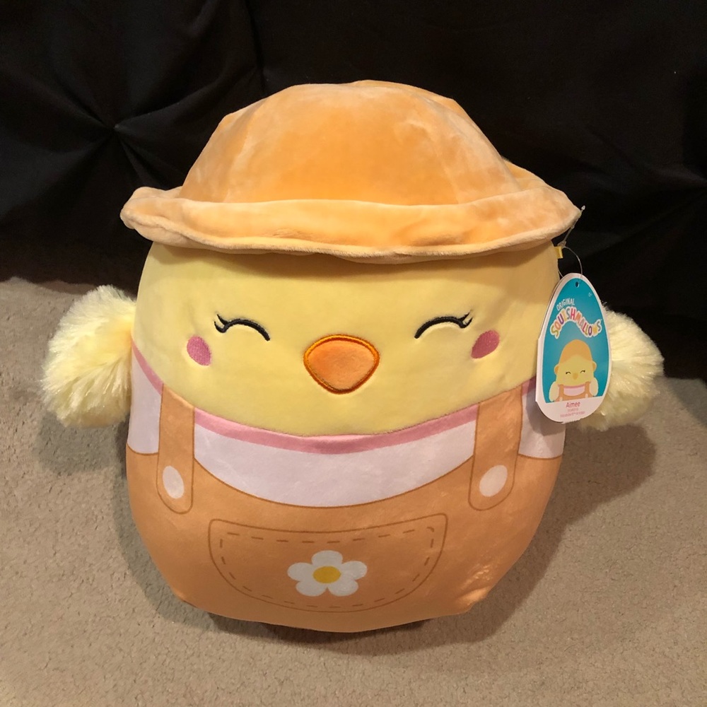 Squishmallow Aimee Easter‎ Chick 12"